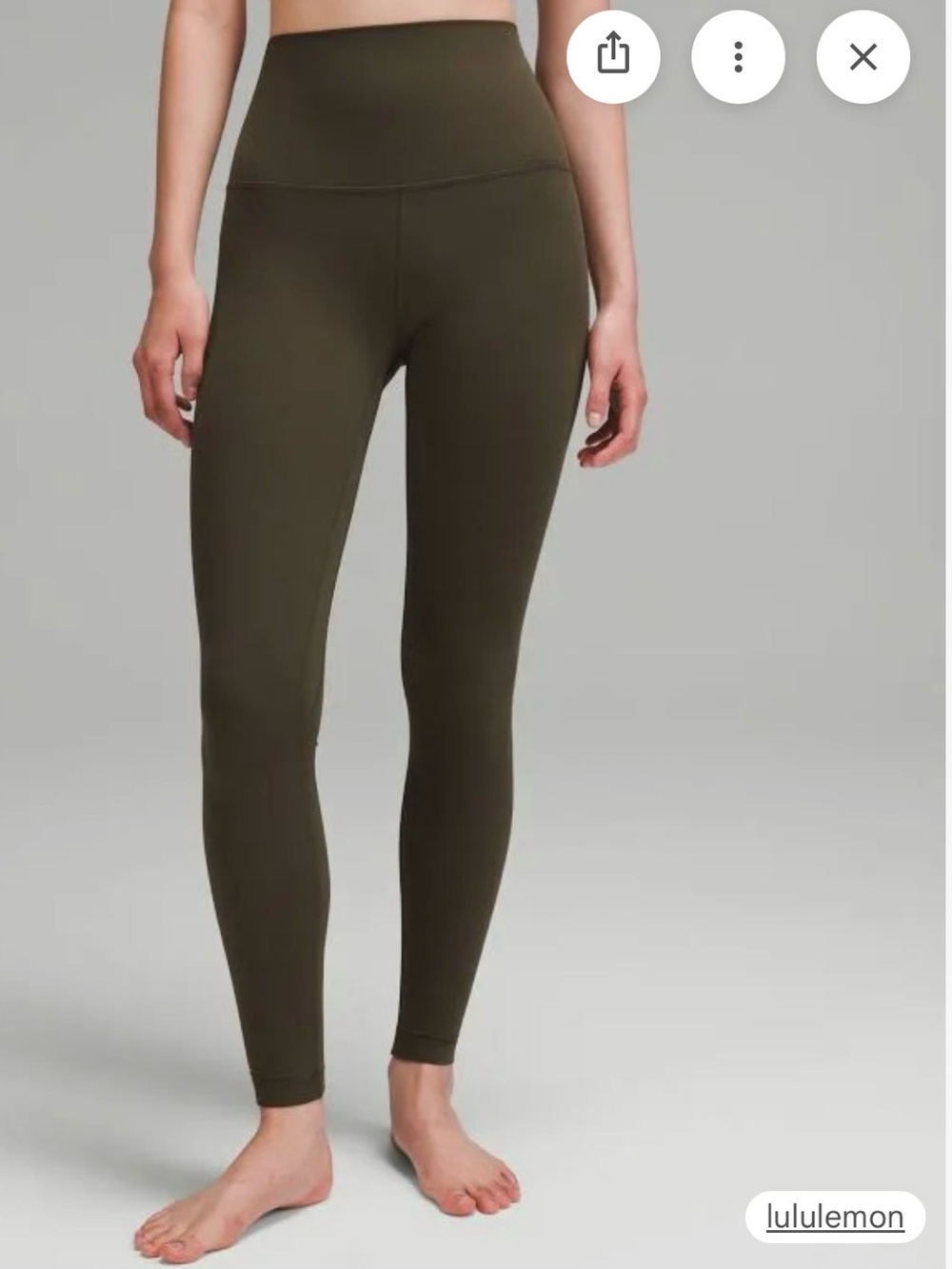 lululemon athletica High-Rise Olive Leggings